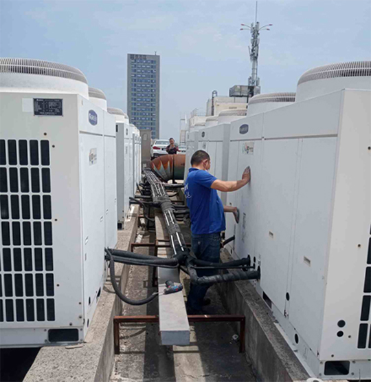 获嘉中央空调制热和不制冷系统维修方法